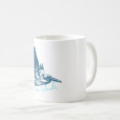 Virgin Islands brown pelican Kaffeetasse (VorderseiteRechts)
