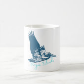 Virgin Islands brown pelican Kaffeetasse (Mittel)