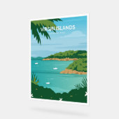 Virgin Islands National Park Acrylschild (Winkel)