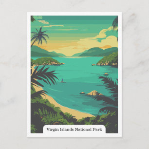 Virgin Islands National Park, Amerikanische Jungfe Postkarte
