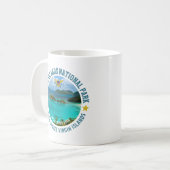 Virgin Islands National Park caribbean beach Kaffeetasse (Vorderseite Links)