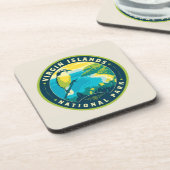 Virgin Islands National Park Getränkeuntersetzer (Linke Seite)
