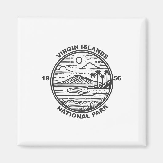 Virgin Islands National Park Magnet (Vorne)