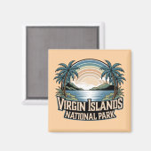 Virgin Islands National Park Magnet (Vorderseite/Rückseite)