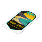 Virgin Islands National Park Magnet (Linke Seite)