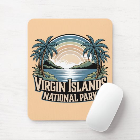 Virgin Islands National Park Mousepad (Mit Mouse)