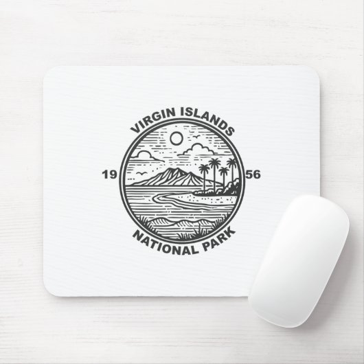 Virgin Islands National Park  Mousepad (Mit Mouse)