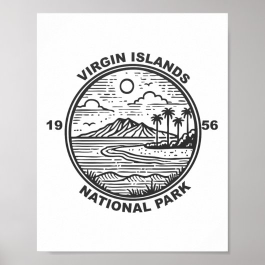 Virgin Islands National Park  Poster (Vorne)