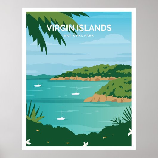 Virgin Islands National Park Poster (Vorne)