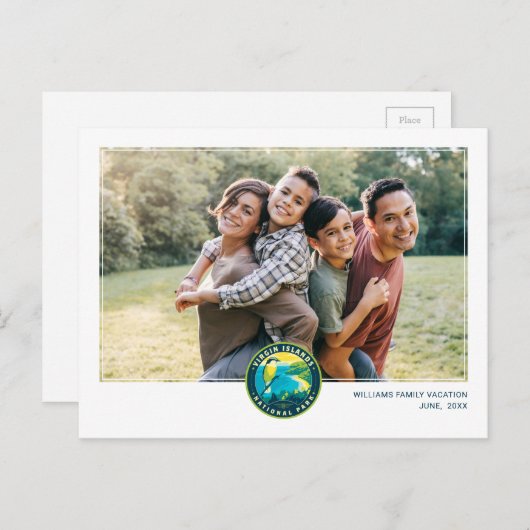 Virgin Islands National Park Postkarte (Vorne/Hinten)