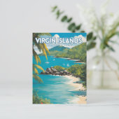 Virgin Islands National Park Postkarte (Stehend Vorderseite)