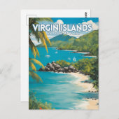 Virgin Islands National Park Postkarte (Vorne/Hinten)