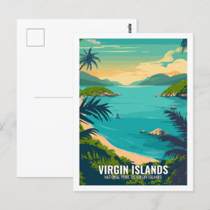 Virgin Islands National Park USA Nationalpark Postkarte
