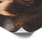 Virgin Mary and Child with John the Baptist Poster (Ecke)