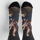 Virgin Mary and Child with John the Baptist Socken (Oben)