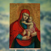 Virgin Mary and Jesus Child by Jan Rombauer Acrylschild (Neutral)