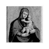 Virgin Mary and Jesus Child by Jan Rombauer Permastempel (Design)