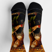 Virgin Mary by Jan van Eyck Socken (Oben)