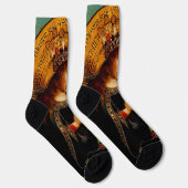 Virgin Mary by Jan van Eyck Socken (Rechts)