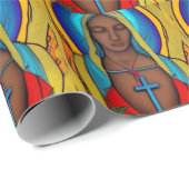 Virgin Mary  Geschenkpapier (Rolleneckpunkt)