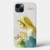 Virgin Mary Prayer Case-Mate iPhone Case (Rückseite)