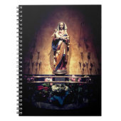 Virgin Mary with Baby Jesus Notebook Notizblock (Vorderseite)