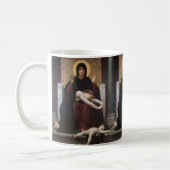 Virgin of Consolation William-Adolphe Bouguereau Kaffeetasse (Links)