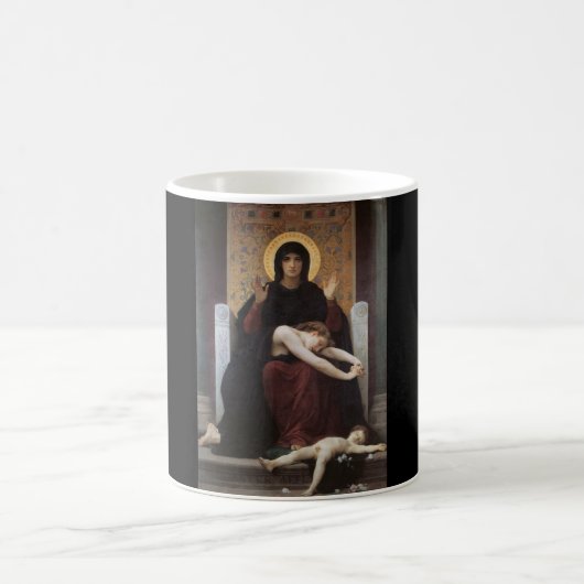 Virgin of Consolation William-Adolphe Bouguereau Kaffeetasse (Mittel)