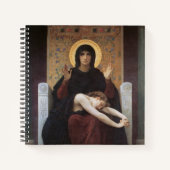 Virgin of Consolation – William Adolphe Bouguereau Notizblock (Vorderseite)