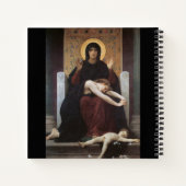 Virgin of Consolation – William Adolphe Bouguereau Notizblock (Rückseite)