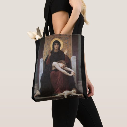 Virgin of Consolation – William Adolphe Bouguereau Tasche (Von Nahem)