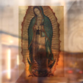 Virgin of Guadalupe  Fensteraufkleber (Blatt 2)