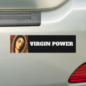 VIRGIN POWER AUTOAUFKLEBER (Auf Auto)