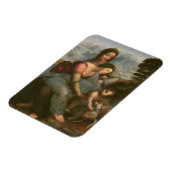 Virgin und Child with St. Anne, c.1510 Magnet (Linke Seite)