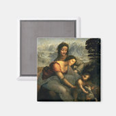 Virgin und Child with St. Anne, c.1510 Magnet (Vorderseite/Rückseite)