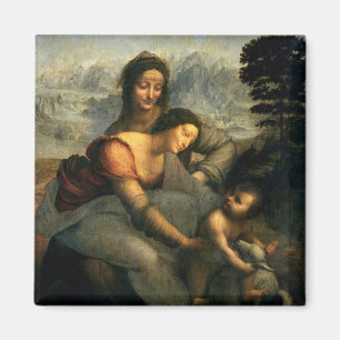 Virgin und Child with St. Anne, c.1510 Magnet