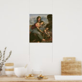 Virgin und Child with St. Anne, c.1510 Poster (Küche)