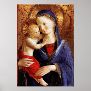VIRGIN WITH CHILD POSTER