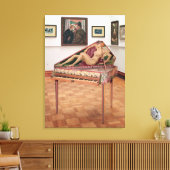 Virginals, von Roger Fry gemalt Leinwanddruck (Insitu (Wohnzimmer))