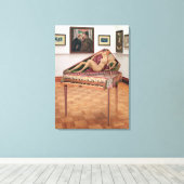 Virginals, von Roger Fry gemalt Leinwanddruck (Insitu (Holzboden))