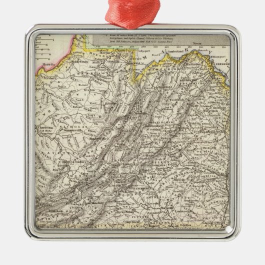 Virginia 6 ornament aus metall (Vorne)