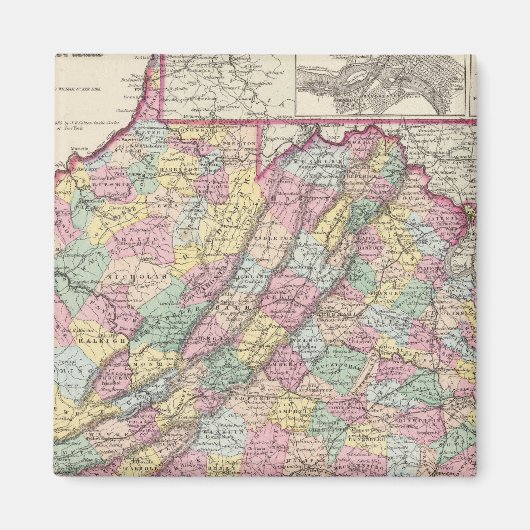 Virginia 7 magnet (Vorne)