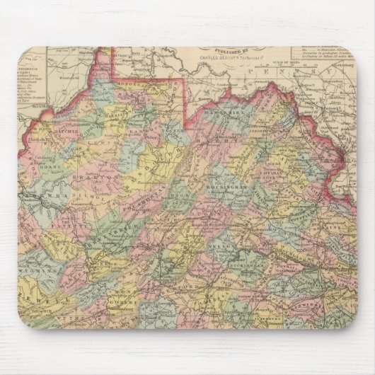 Virginia 8 mousepad (Vorne)