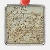 Virginia 9 silbernes ornament (Vorne)