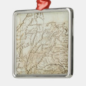 Virginia 9 silbernes ornament (Links)