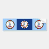 Virginia-Autoaufkleber Autoaufkleber (Vorne)