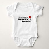 Virginia Baby Strampler (Vorderseite)