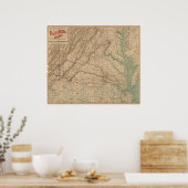 Virginia Battlefields Poster (Küche)