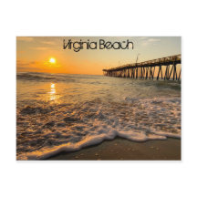 Virginia Beach Angelplatz bei Sonnenaufgang