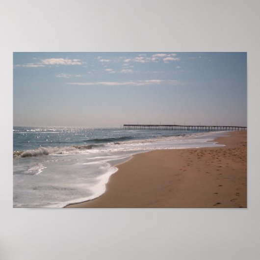 Virginia Beach außerhalb der Saison Poster (Vorne)